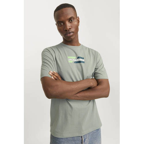 JACK & JONES ESSENTIALS T-shirt lichtgroen afbeelding