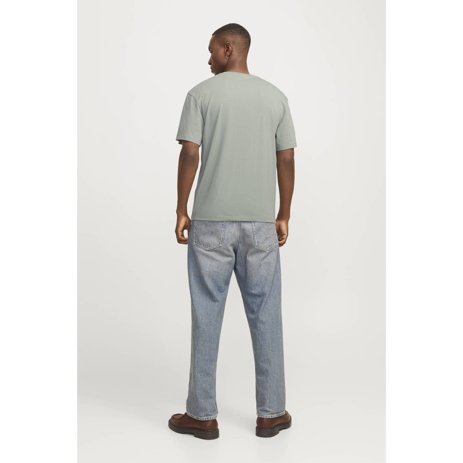 JACK & JONES ESSENTIALS T-shirt lichtgroen