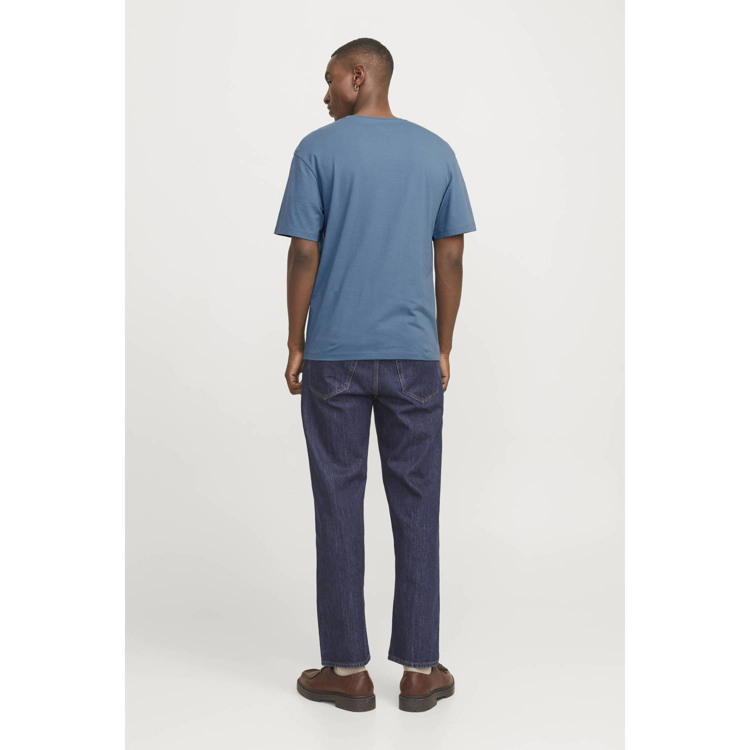 JACK & JONES ESSENTIALS T-shirt blauw
