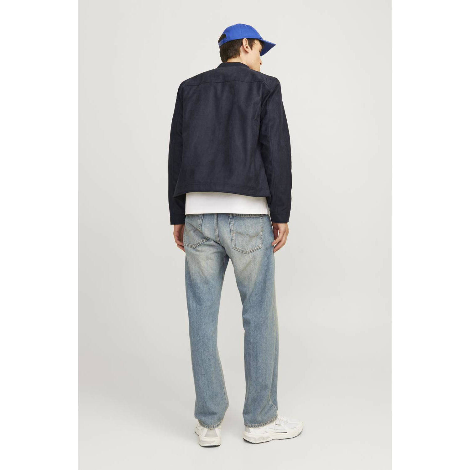 JACK & JONES ESSENTIALS bikerjack zwart