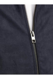 thumbnail: JACK & JONES ESSENTIALS suèdelook jas zwart