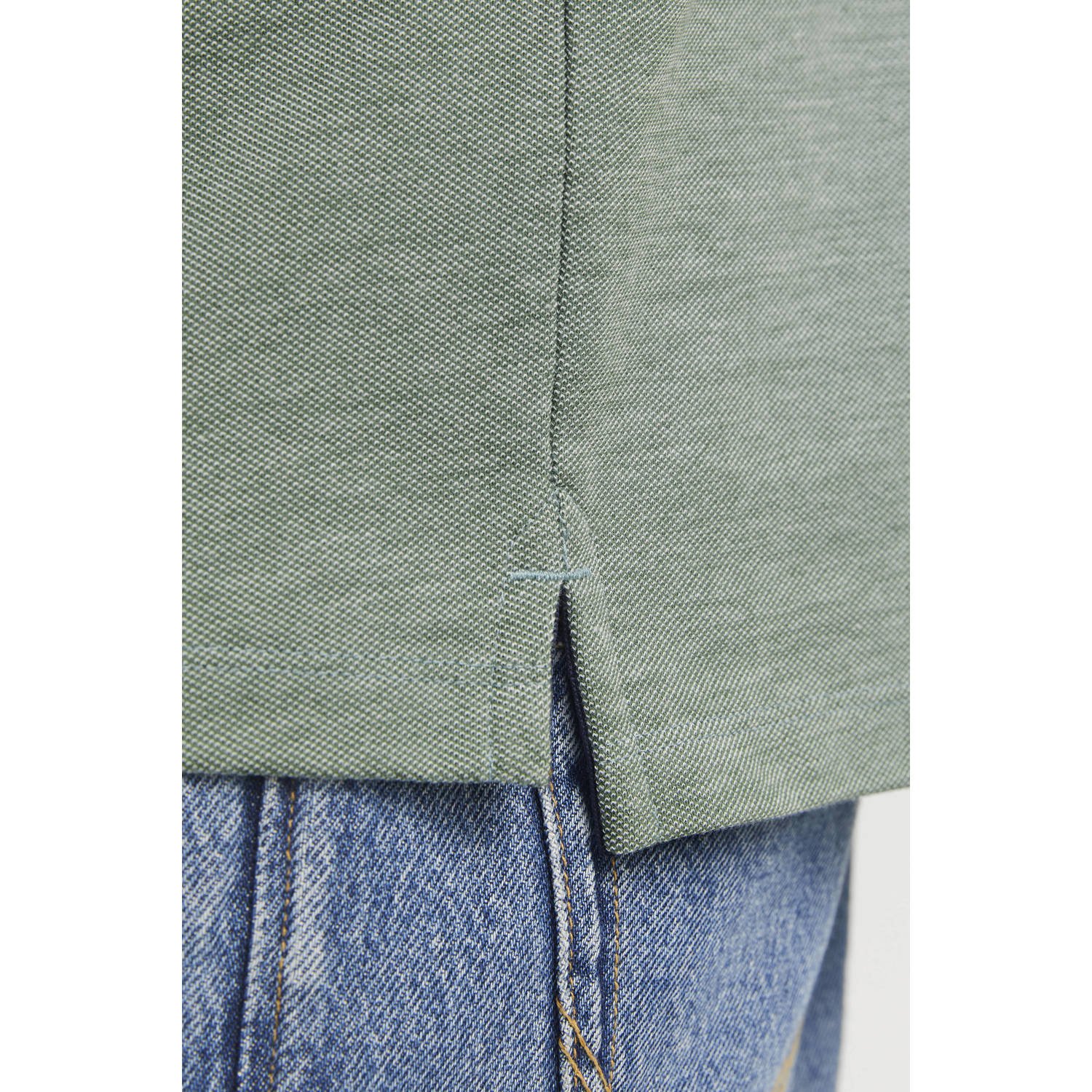 JACK & JONES PREMIUM regular polo groen