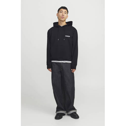 JACK & JONES CORE hoodie zwart afbeelding