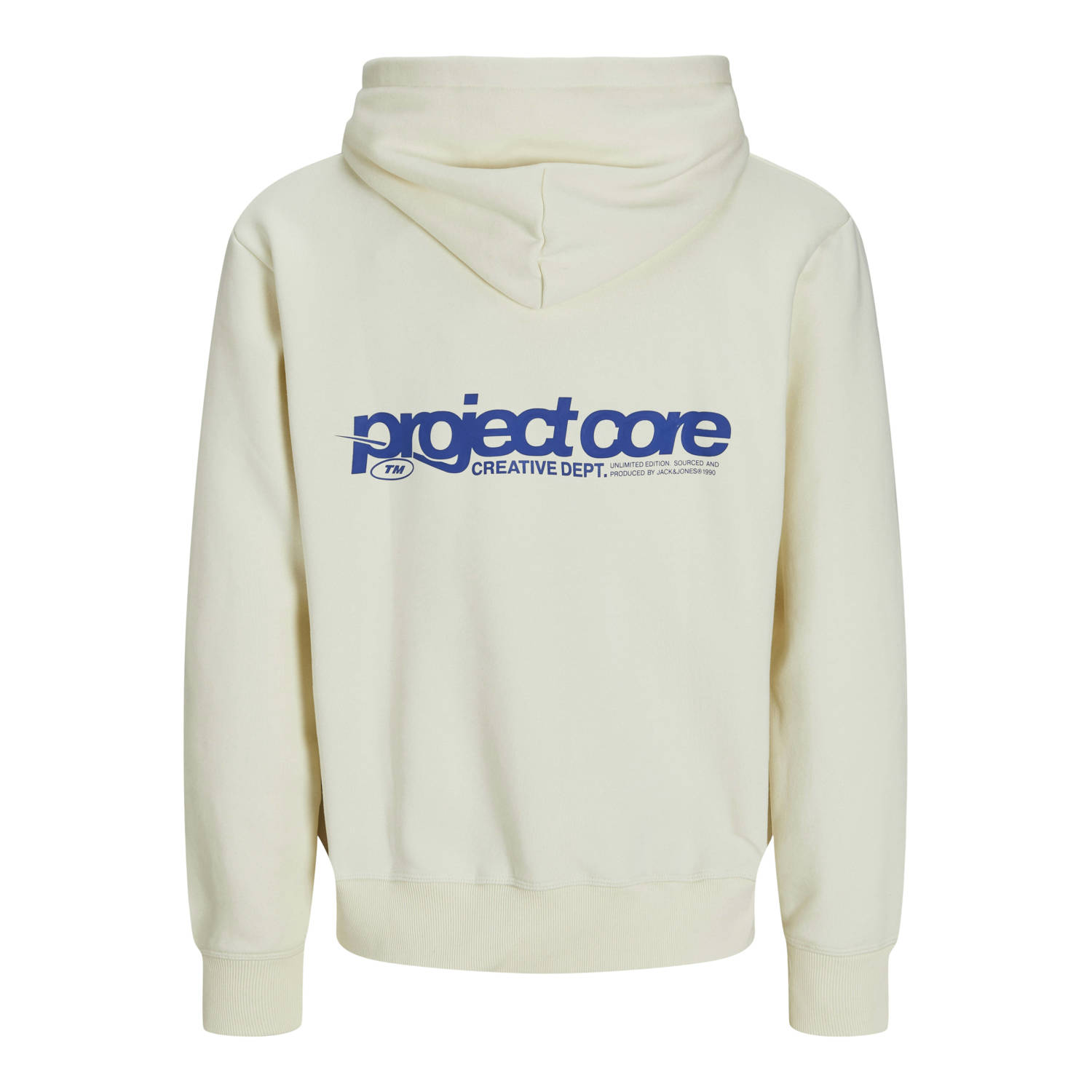 JACK & JONES CORE hoodie ecru