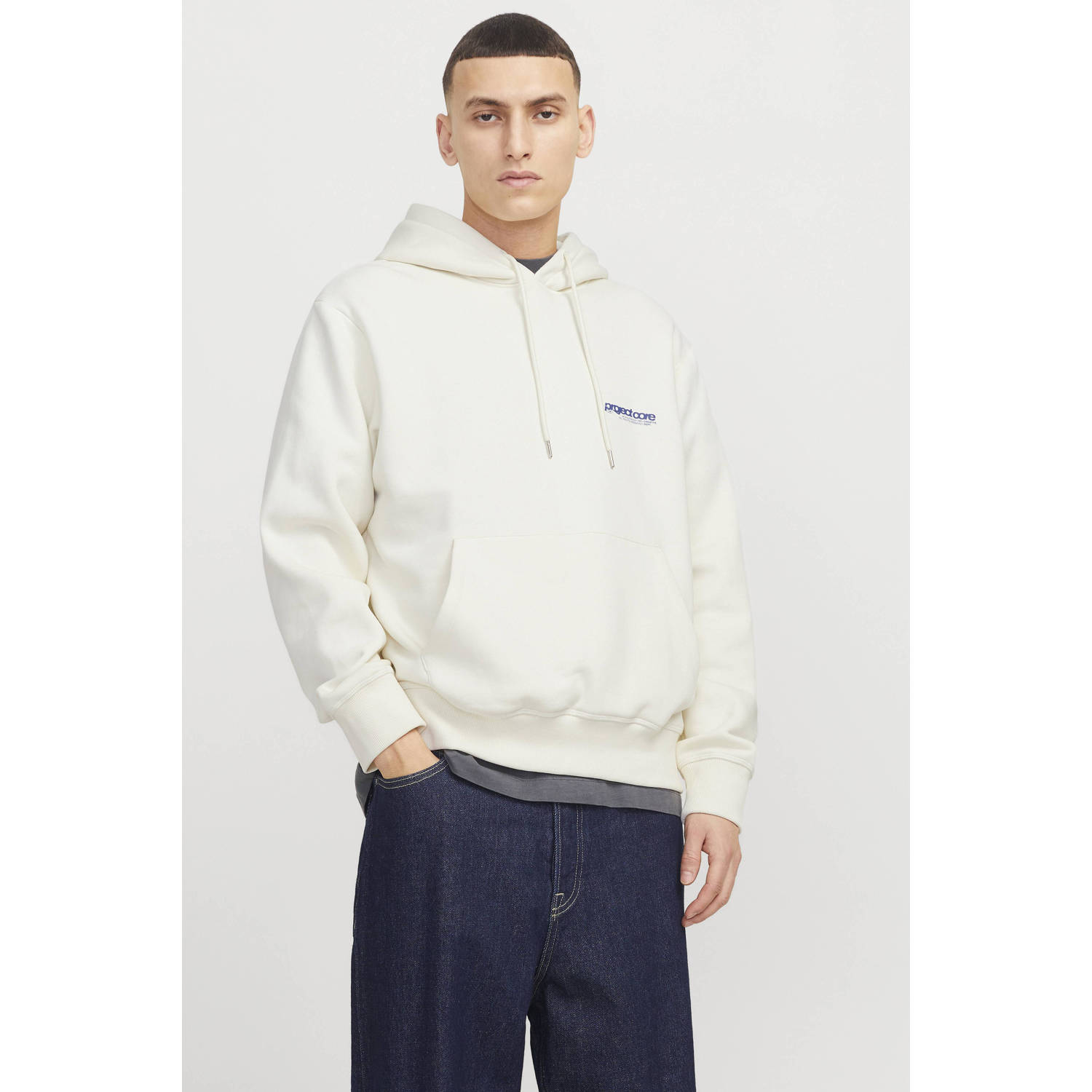Jack & Jones Hoodie JCOUNION PRINT SWEAT HOOD NOOS