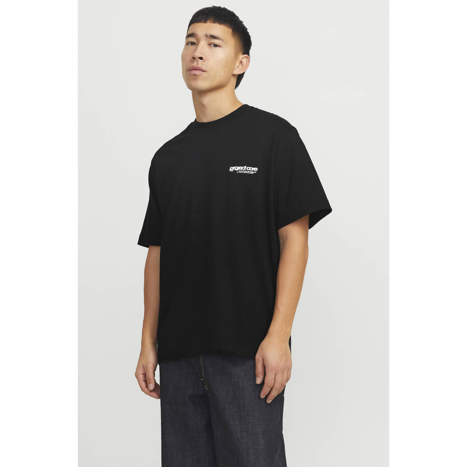 Jack & Jones T-shirt JCOUNION BACK PRINT TEE SS CREW NOOS