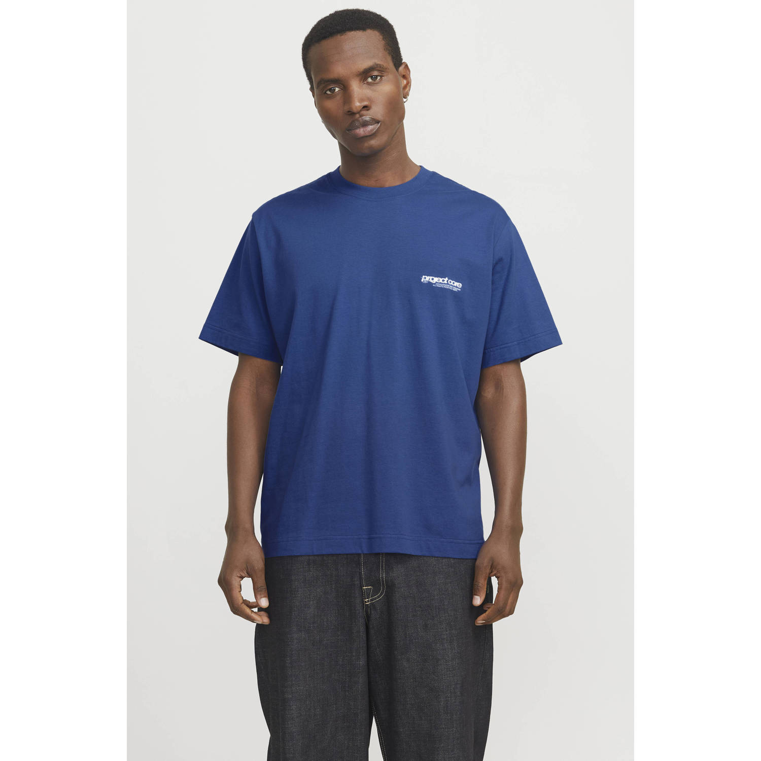 Jack & Jones T-shirt JCOUNION BACK PRINT TEE SS CREW NOOS