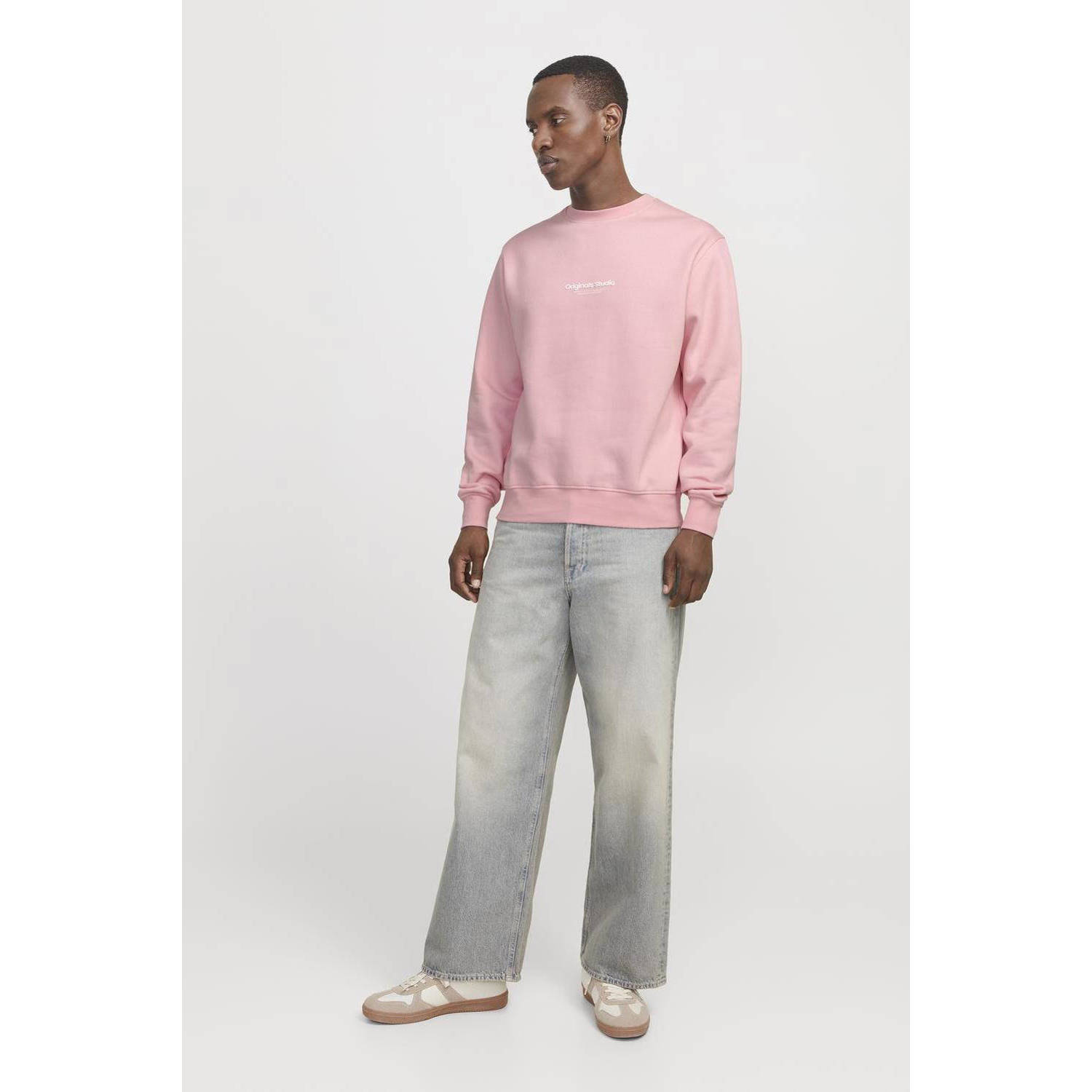 JACK & JONES ORIGINALS sweater roze