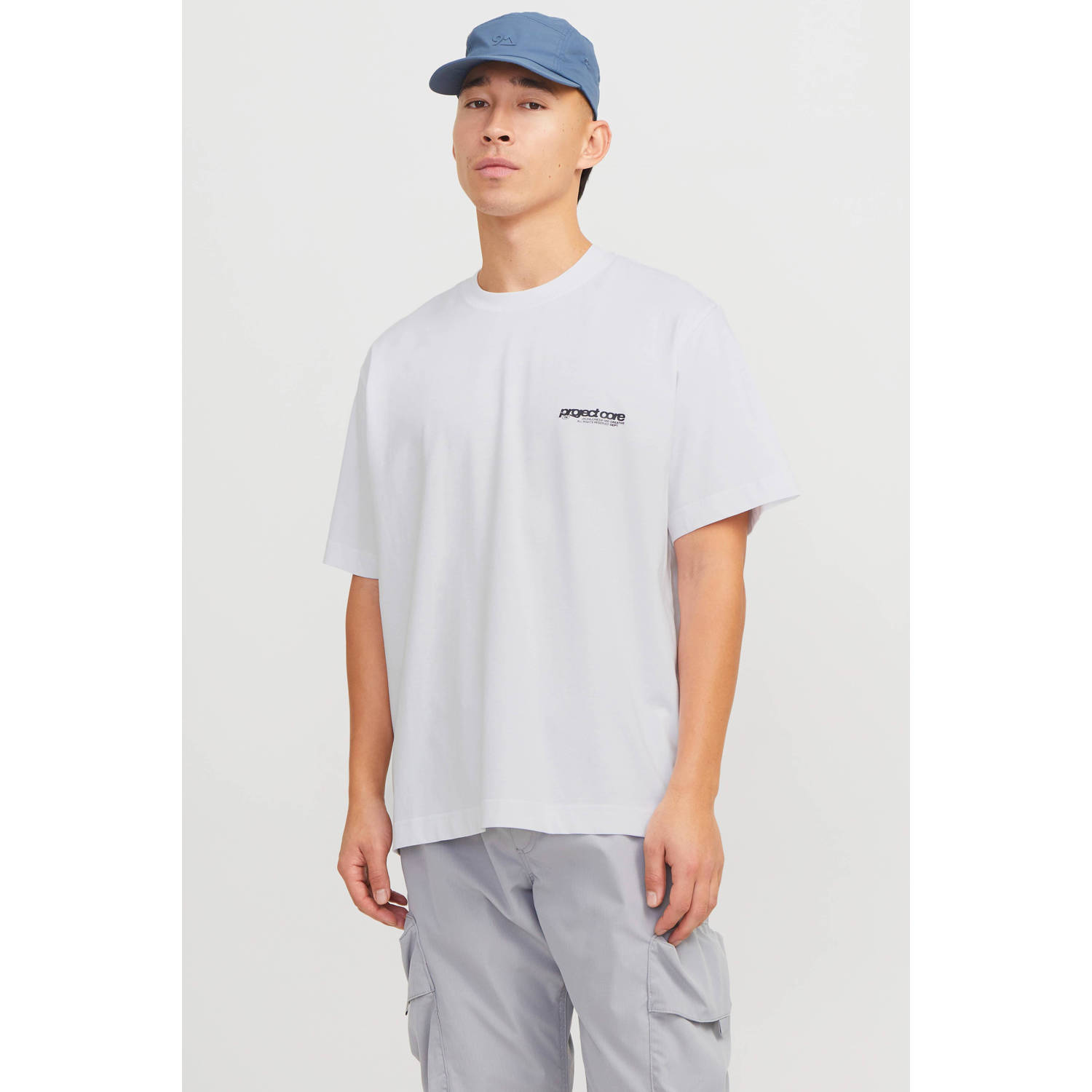 JACK & JONES CORE t-shirt wit
