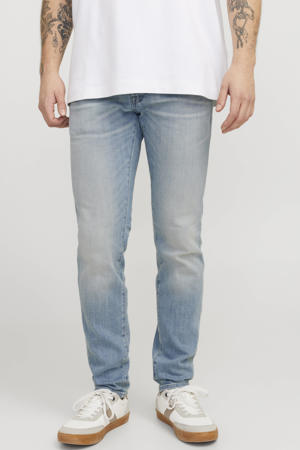 JJIGLENN JJLUKE slim fit jeans blue denim