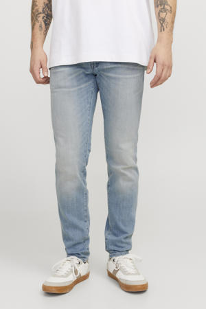 JJIGLENN JJLUKE slim fit jeans blue denim