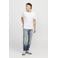 JACK & JONES JEANS INTELLIGENCE tapered jeans - blue denim
