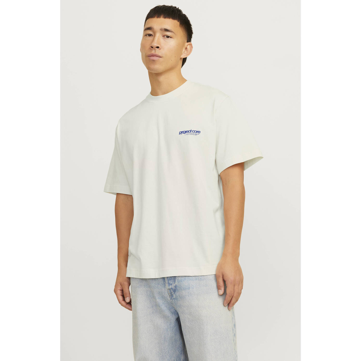 Jack & Jones T-shirt JCOUNION BACK PRINT TEE SS CREW NOOS