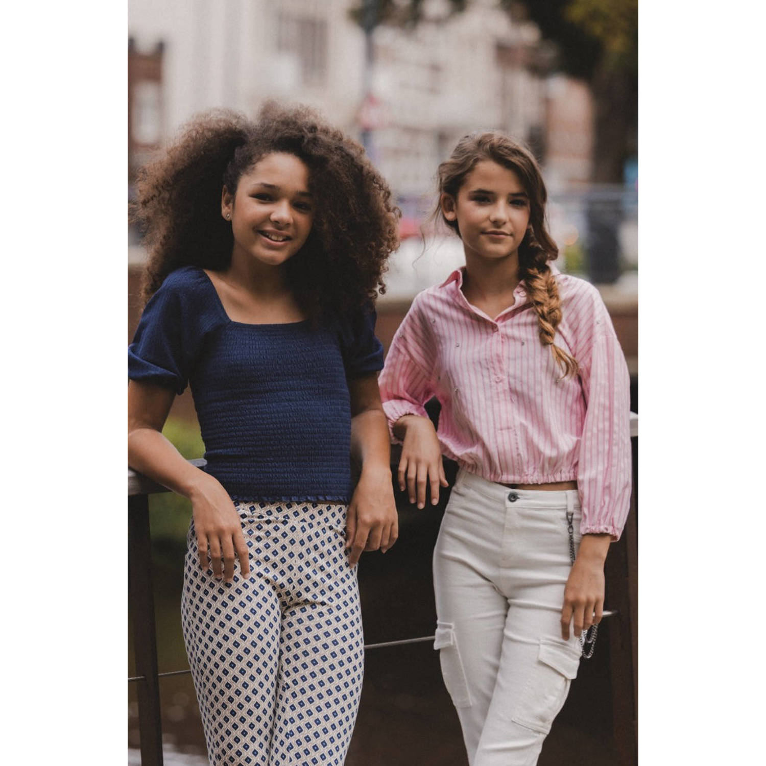 LOOXS 10sixteen blousetop roze