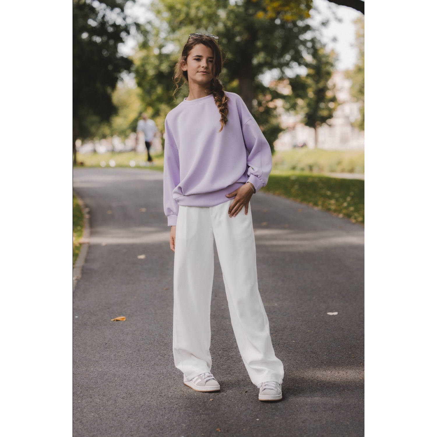 LOOXS 10sixteen straight pantalon wit