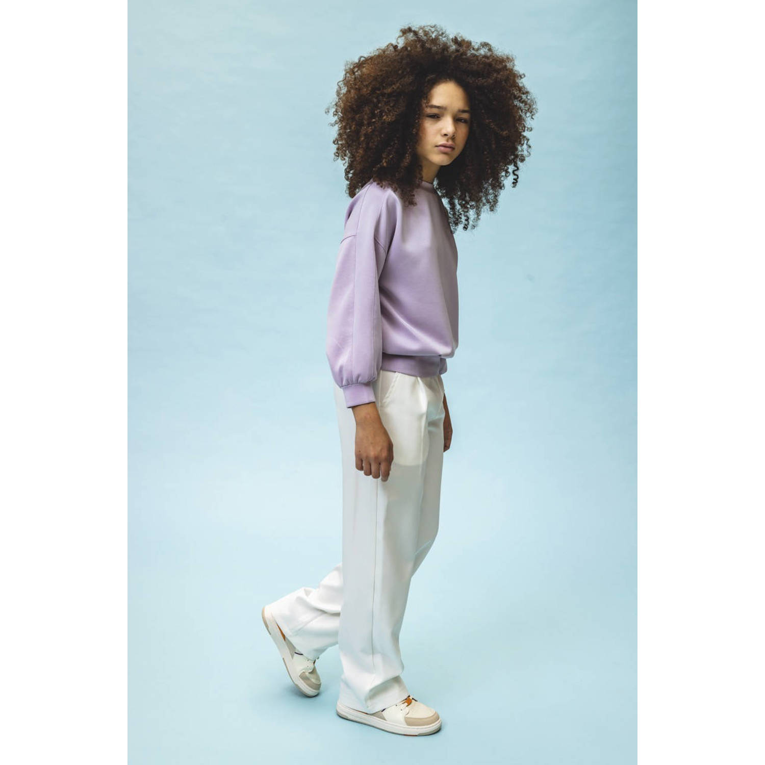 LOOXS 10sixteen straight pantalon wit