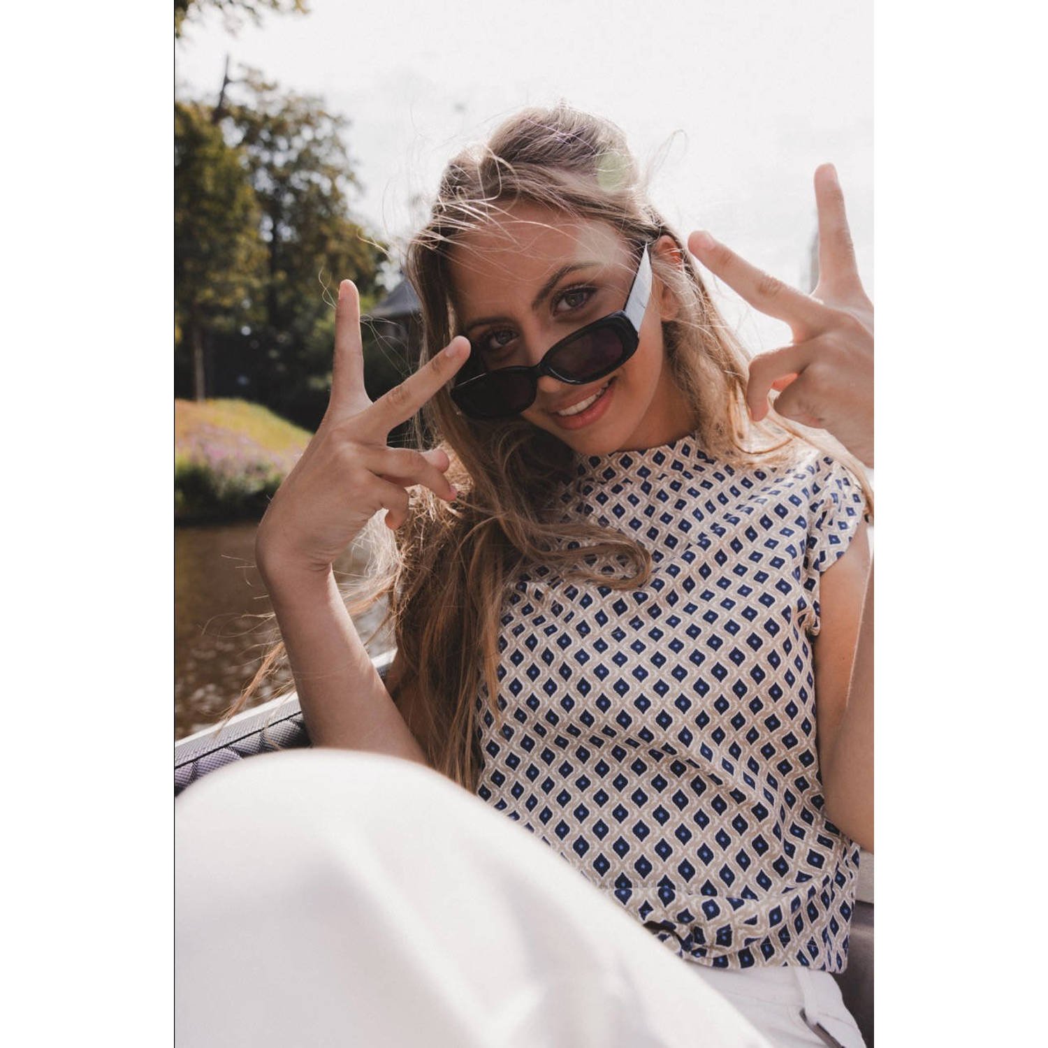 LOOXS 10sixteen haltertop blauw