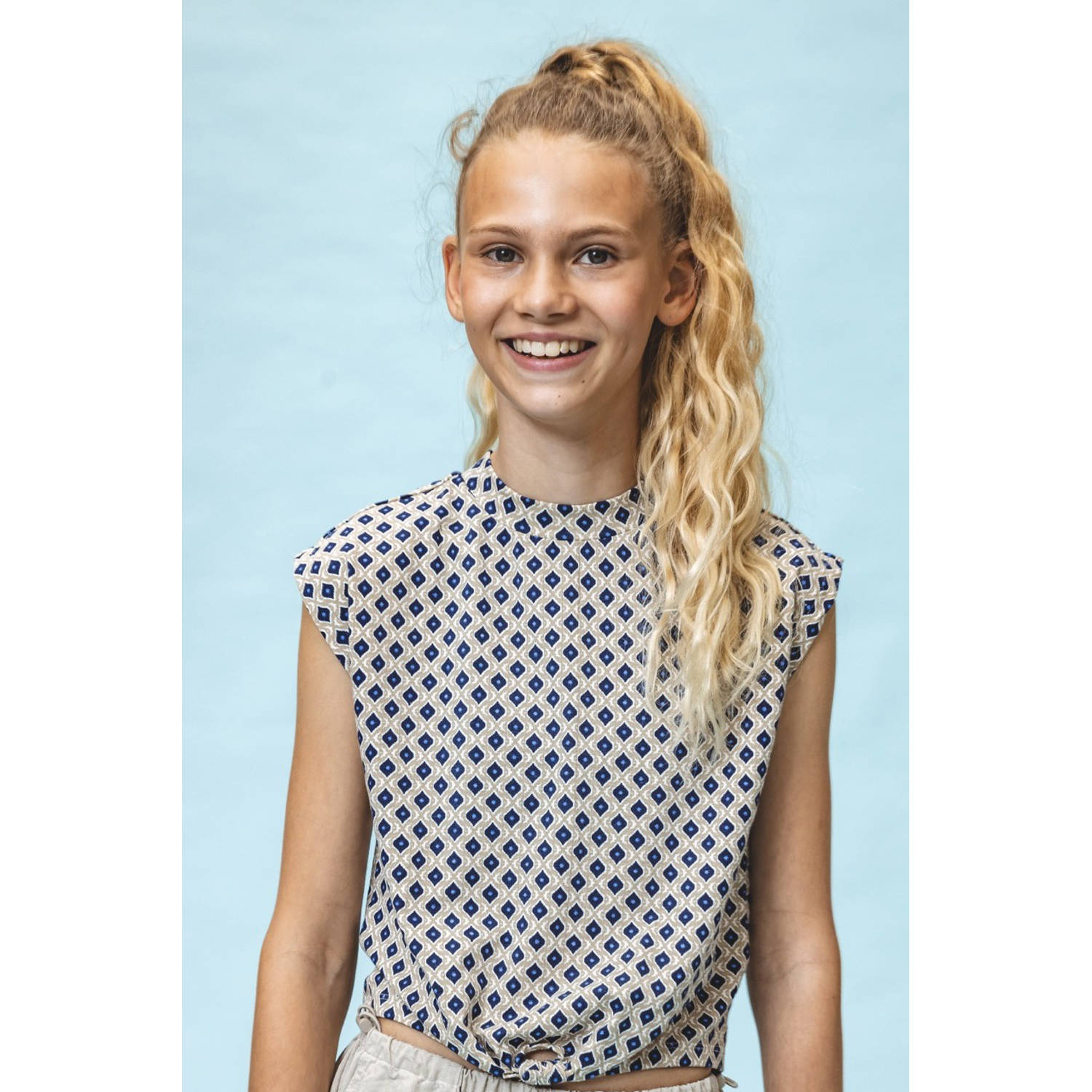 LOOXS 10sixteen haltertop blauw
