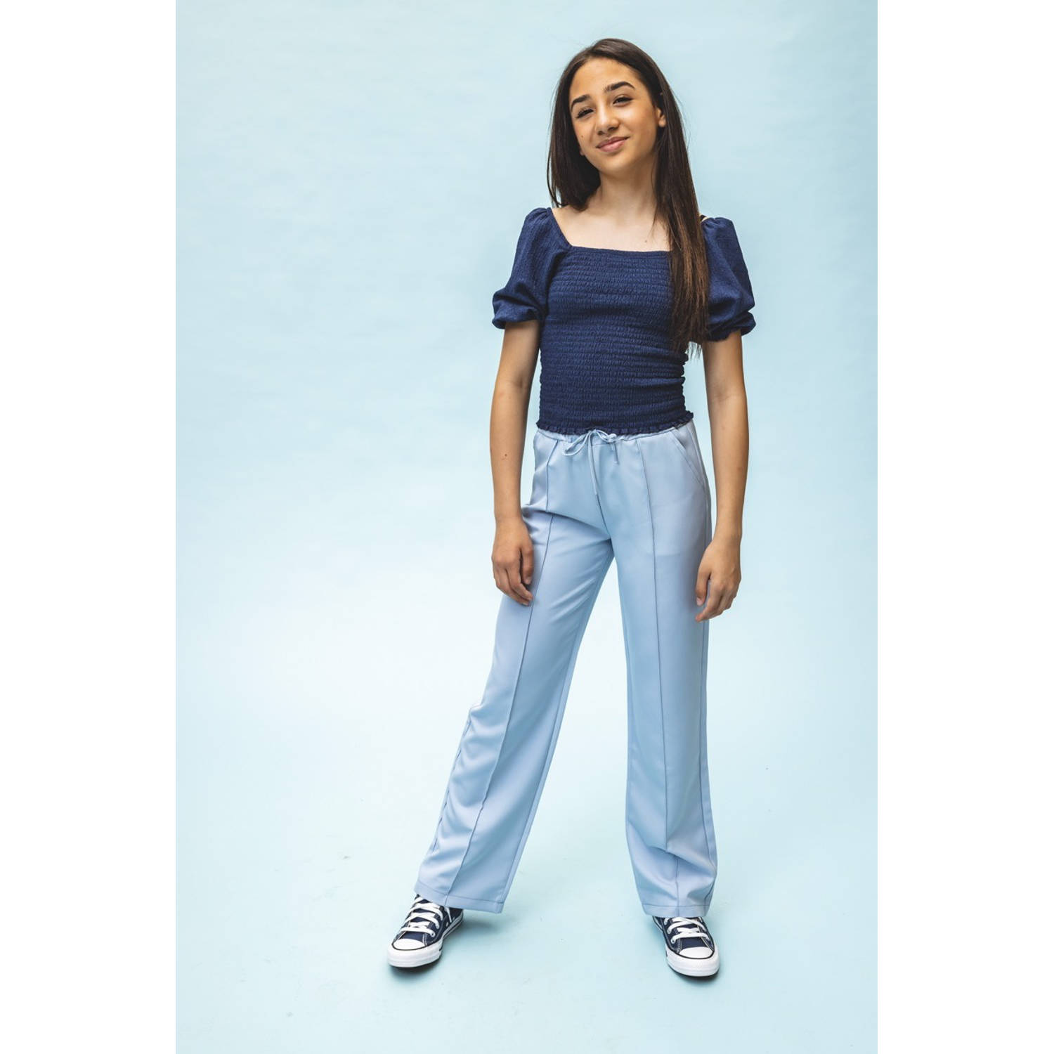 LOOXS 10sixteen relaxed sweatpant lichtblauw