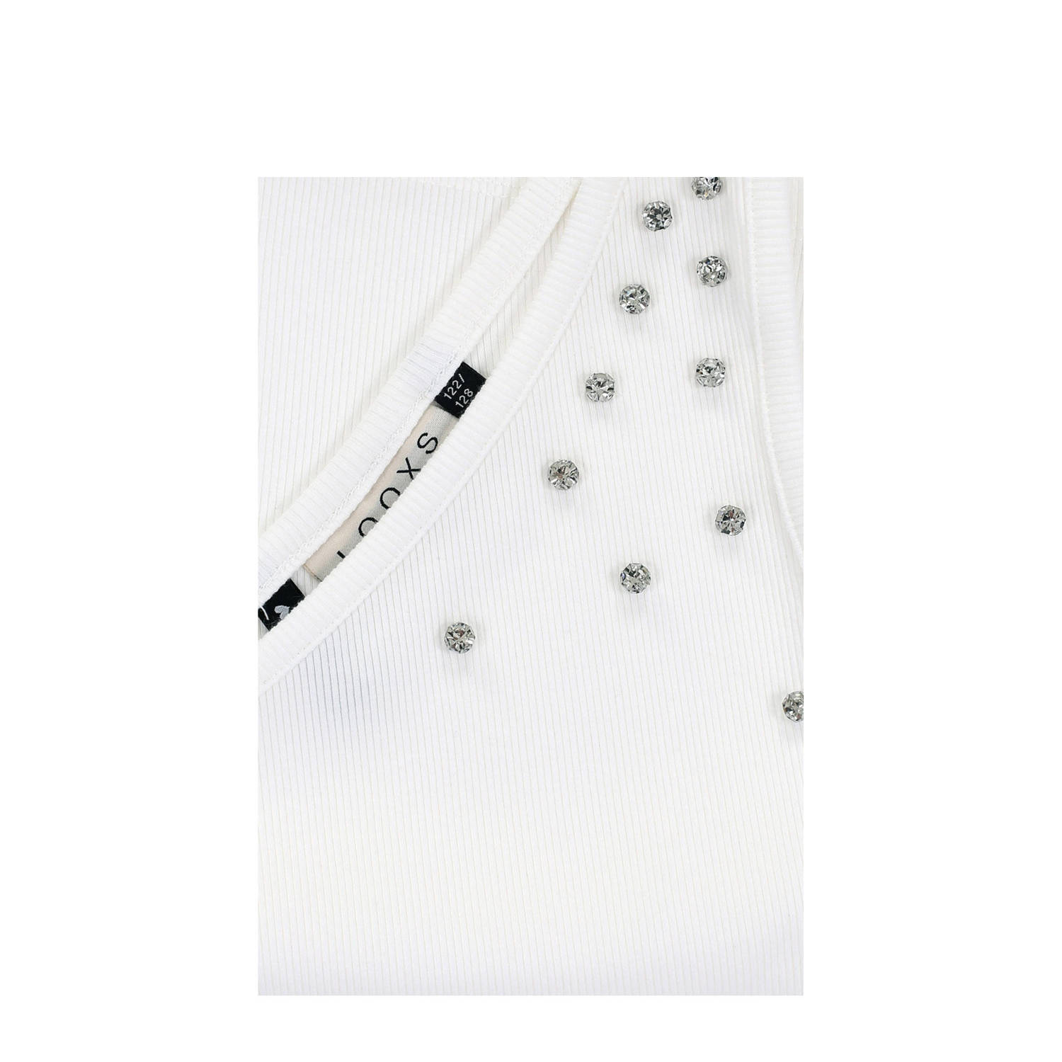 LOOXS 10sixteen one shoulder top wit