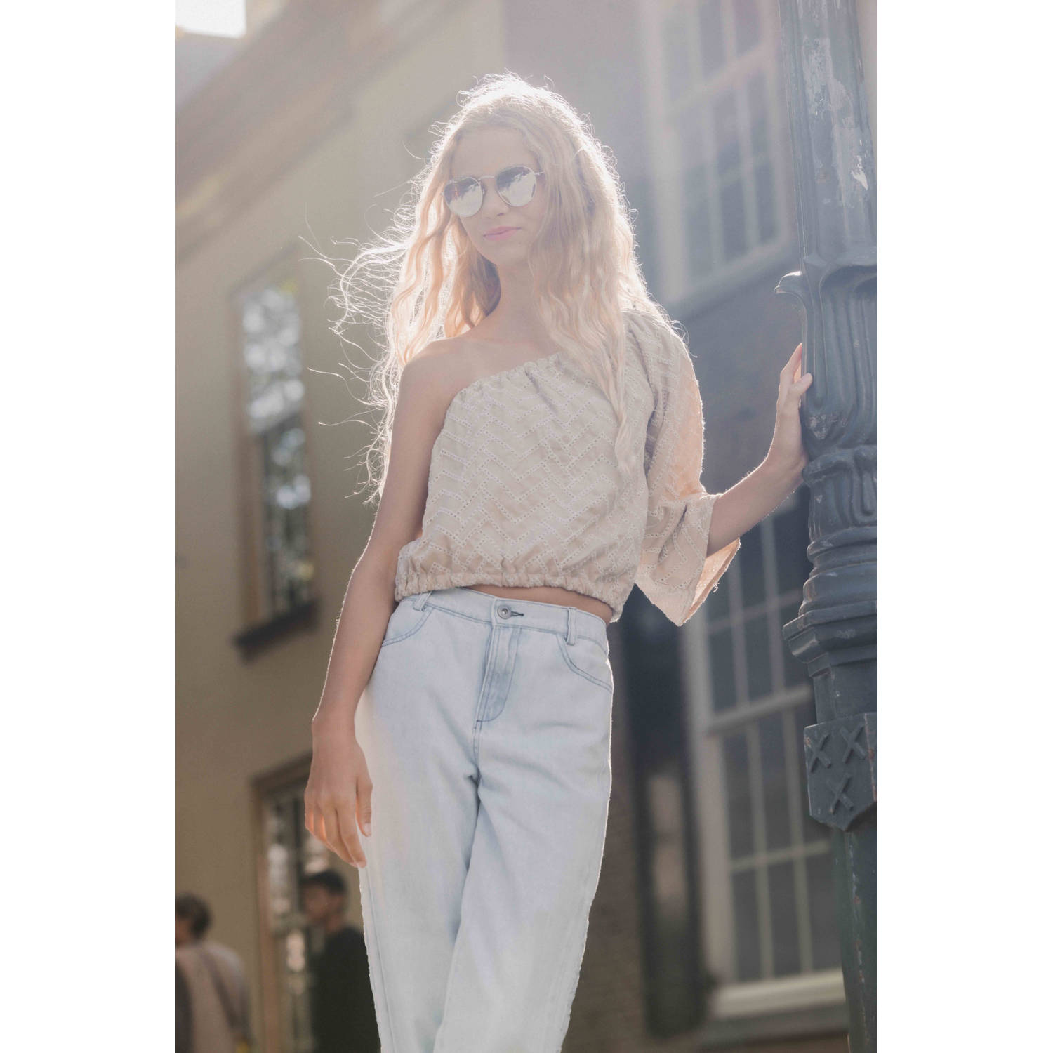 LOOXS 10sixteen jeans light blue denim