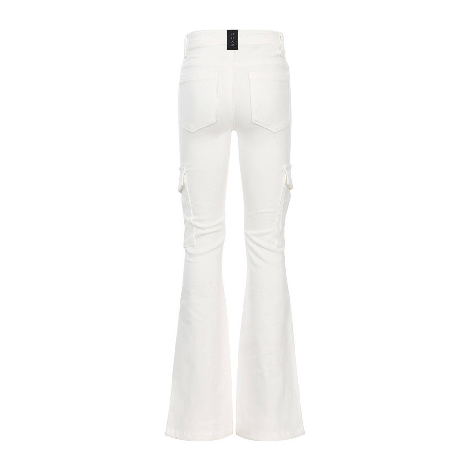 LOOXS 10sixteen flared cargo broek wit