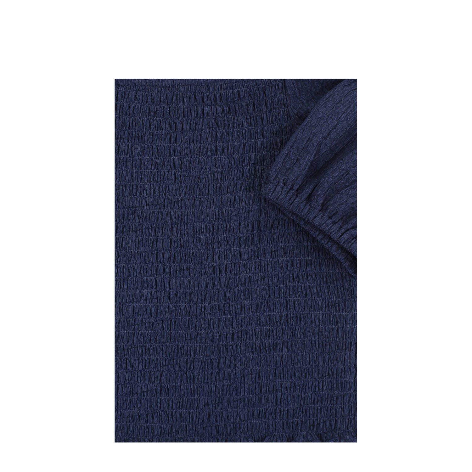 LOOXS 10sixteen off shoulder top donkerblauw