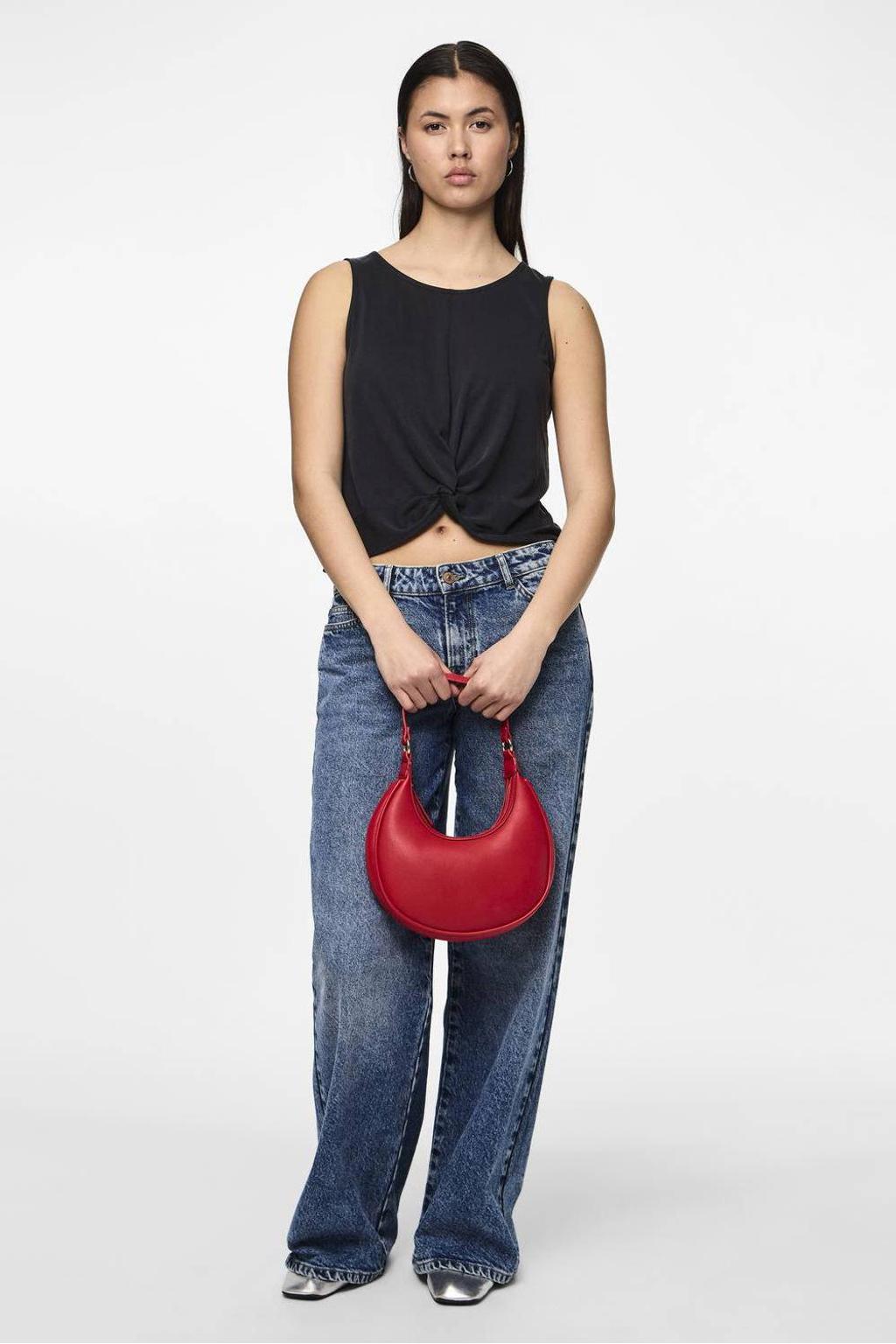 PIECES top zwart