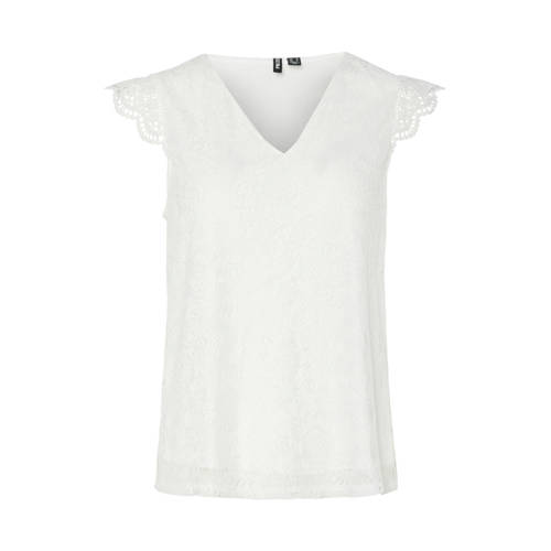 PIECES top wit afbeelding
