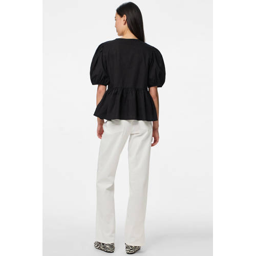 PIECES top zwart afbeelding
