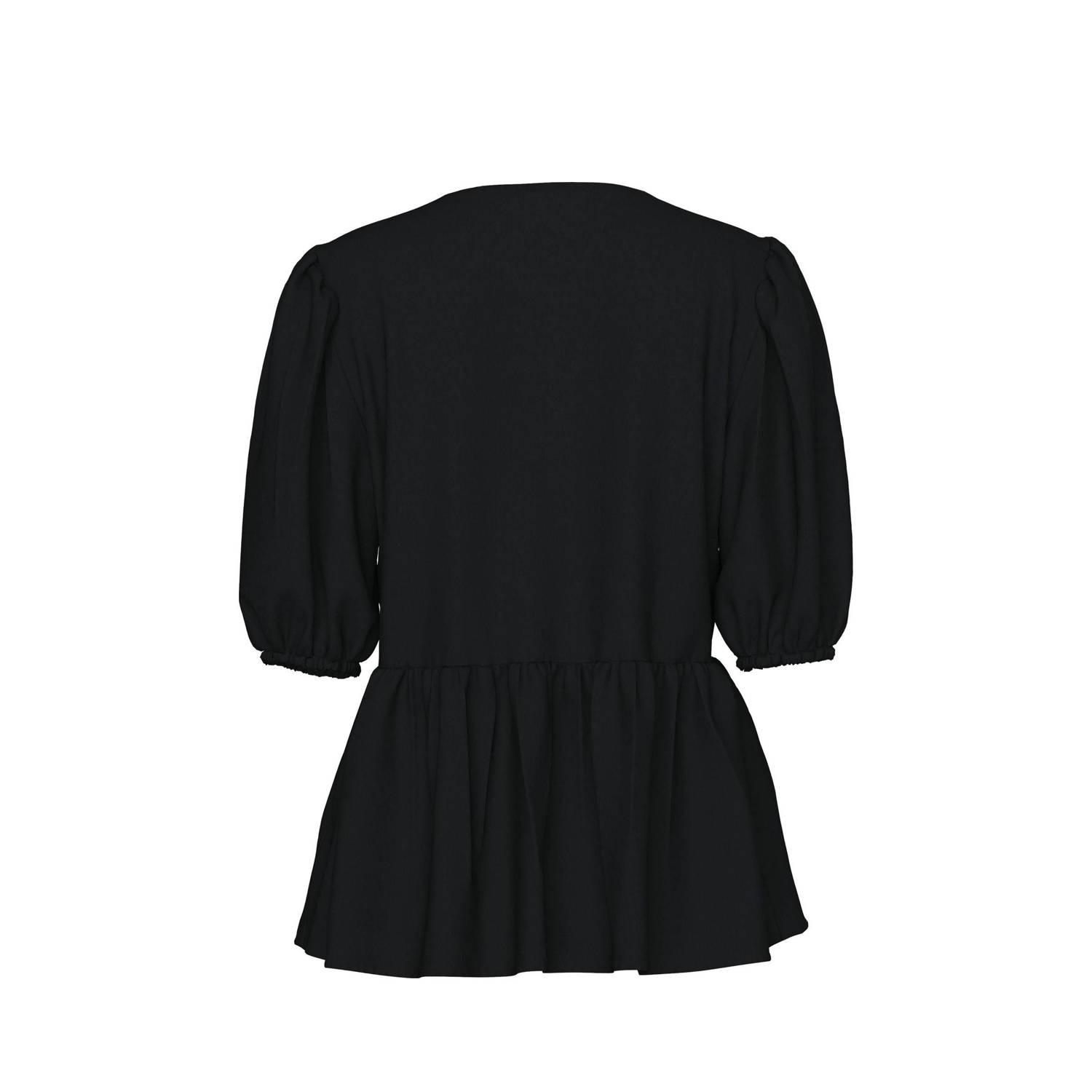 PIECES top zwart