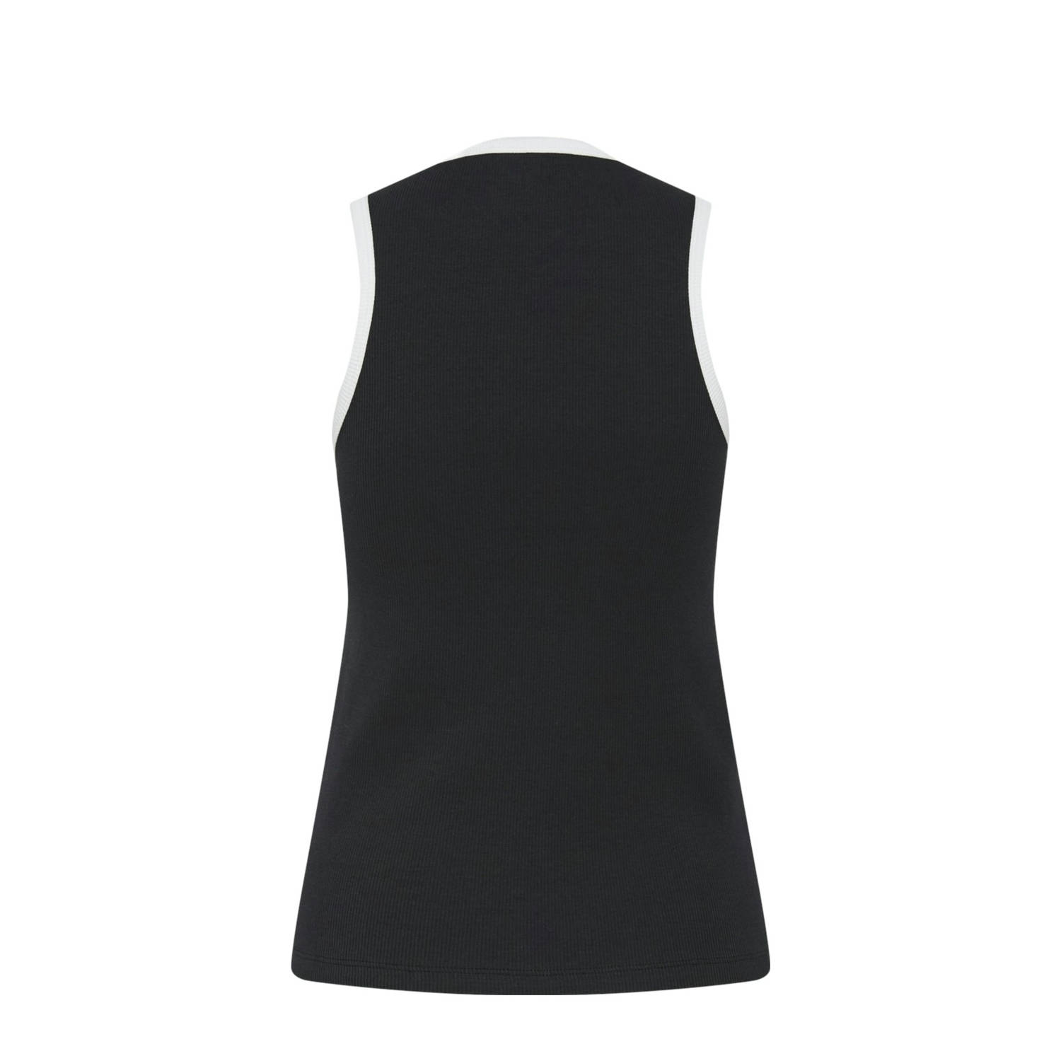 PIECES top zwart