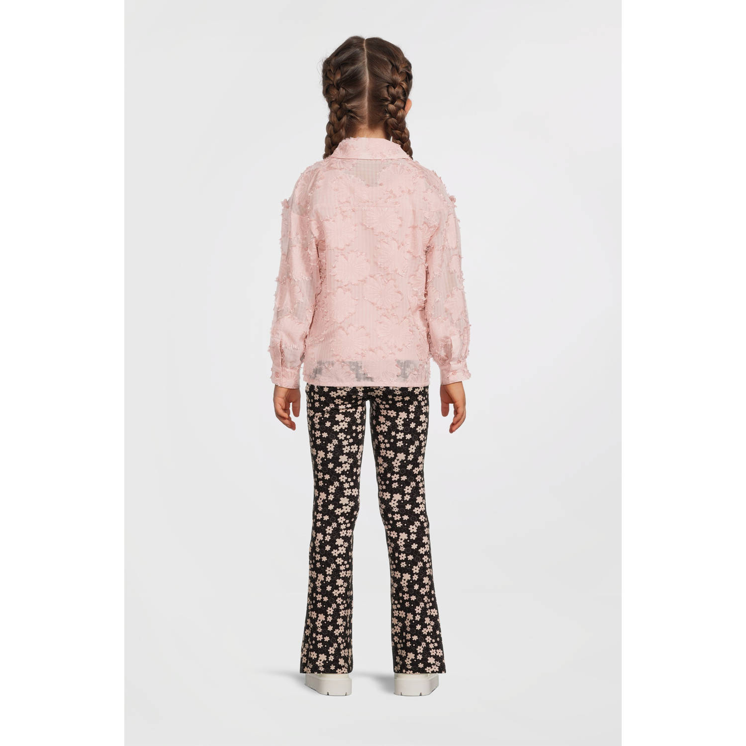 Cars flared broek zwart