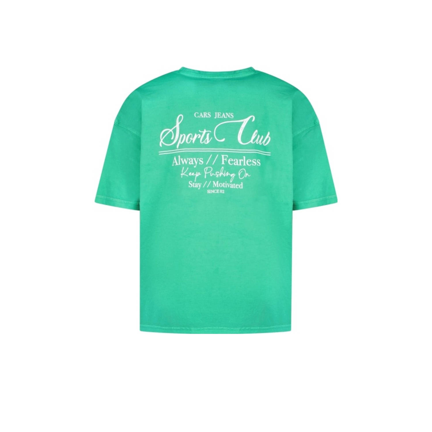 Cars T-shirt groen
