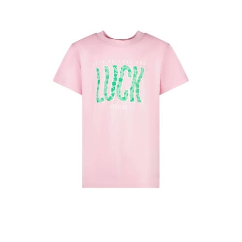 Cars T-shirt roze afbeelding