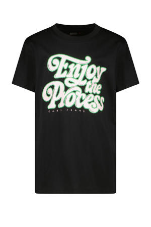 T-shirt zwart