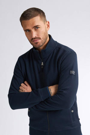 sweatvest donkerblauw