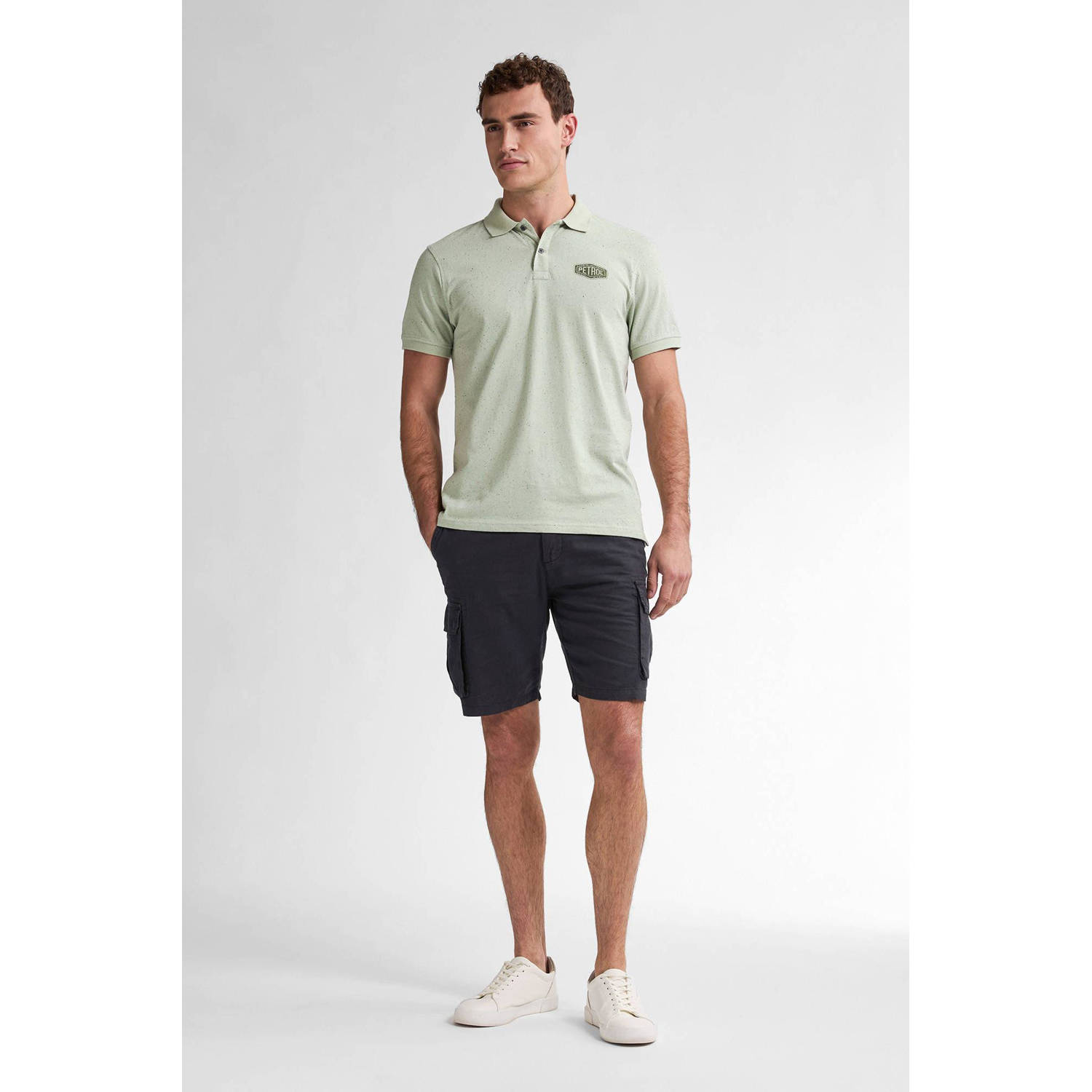 Petrol Industries regular polo groen