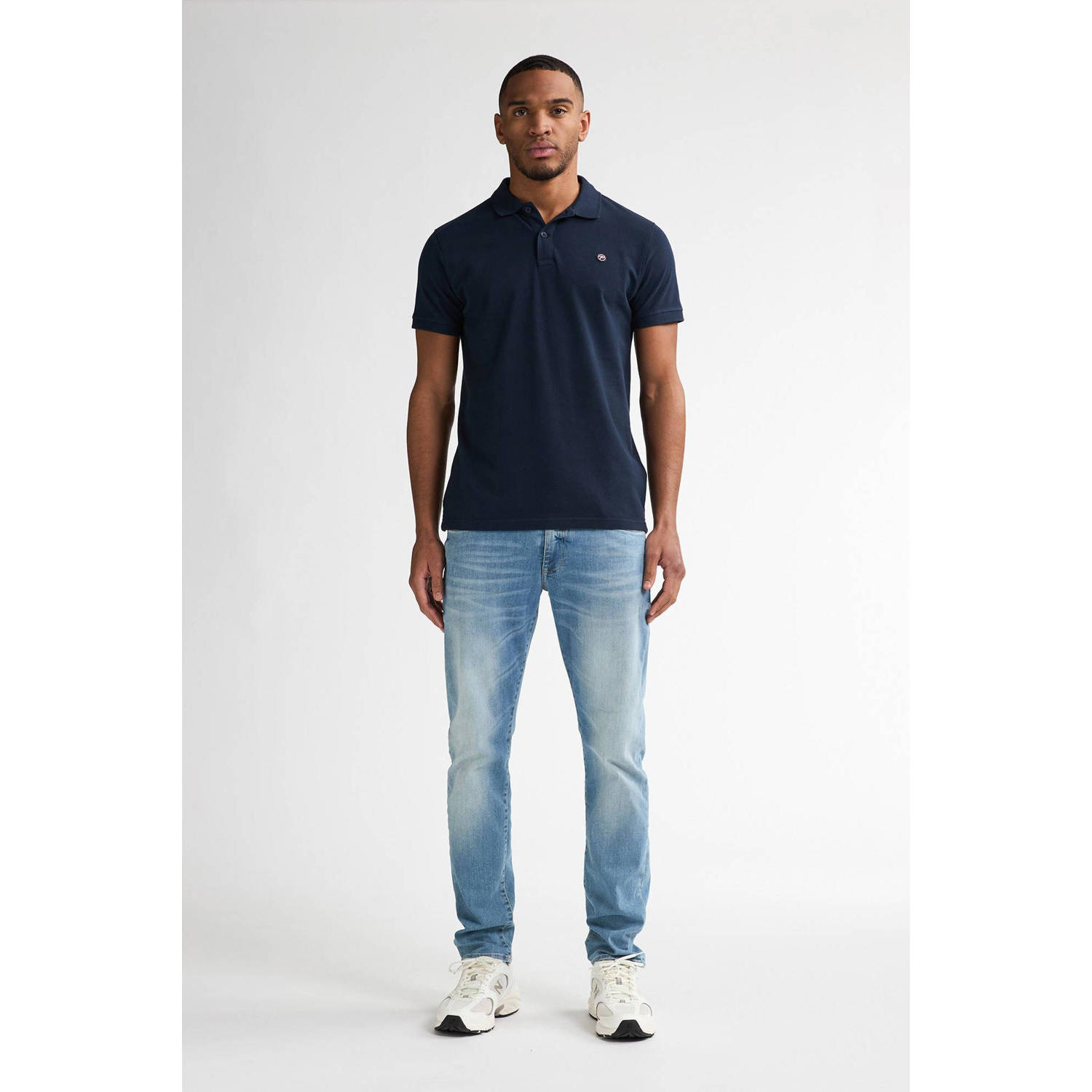 Petrol Industries slim fit jeans light blue denim