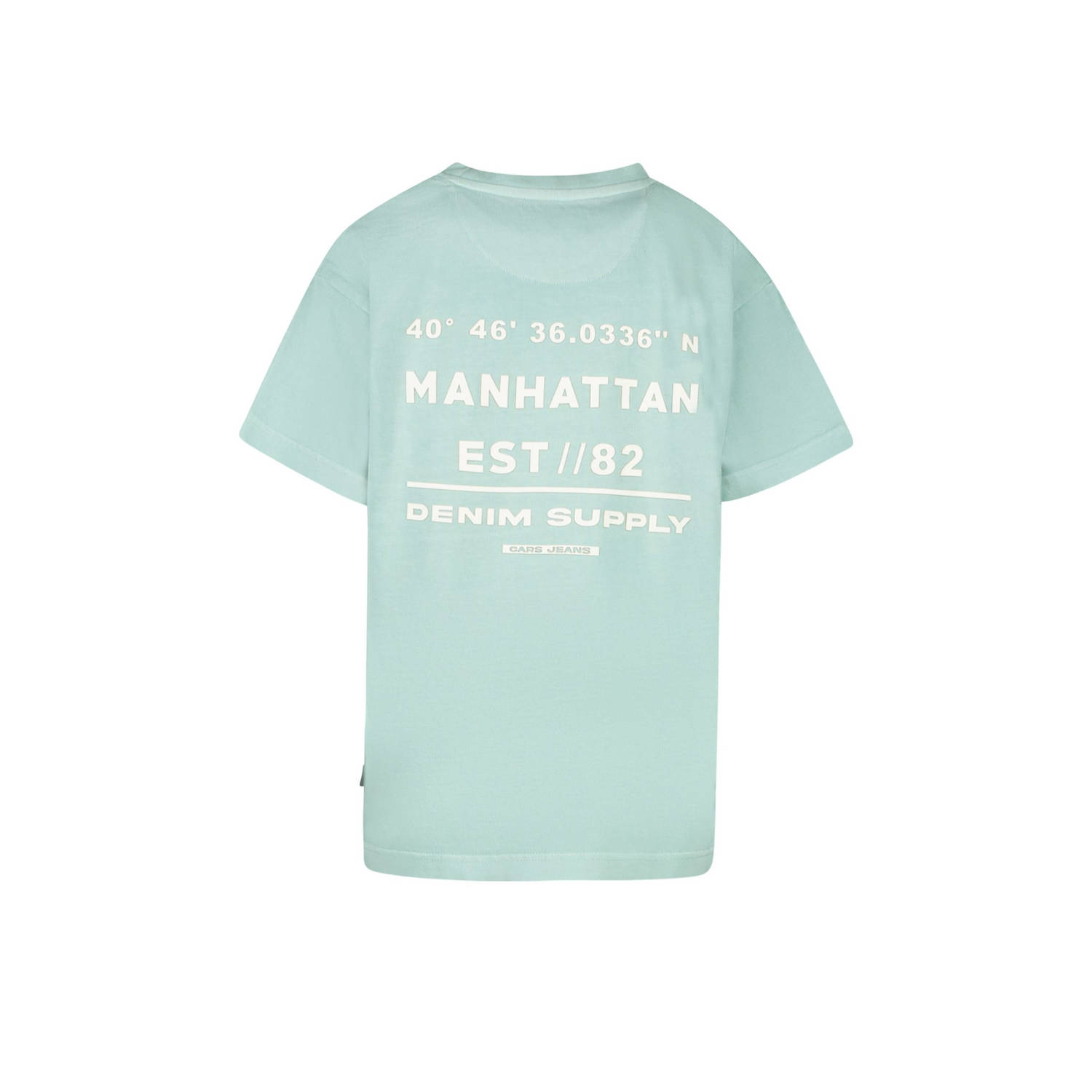 Cars T-shirt mintgroen
