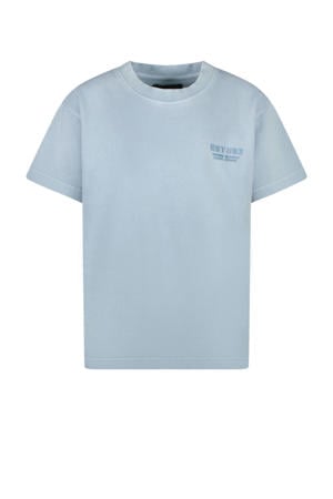 T-shirt grijsblauw