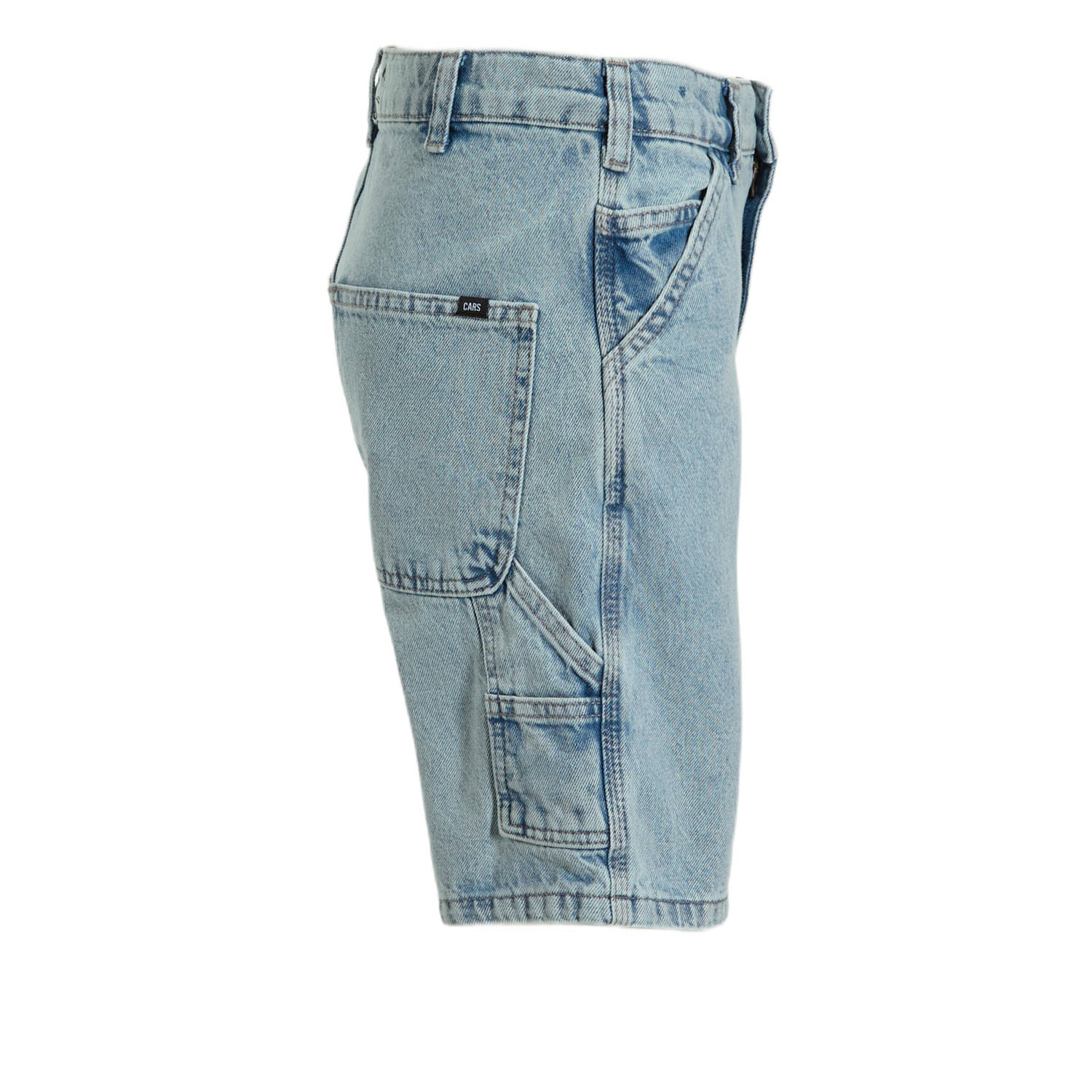 Cars regular denim short light blue denim