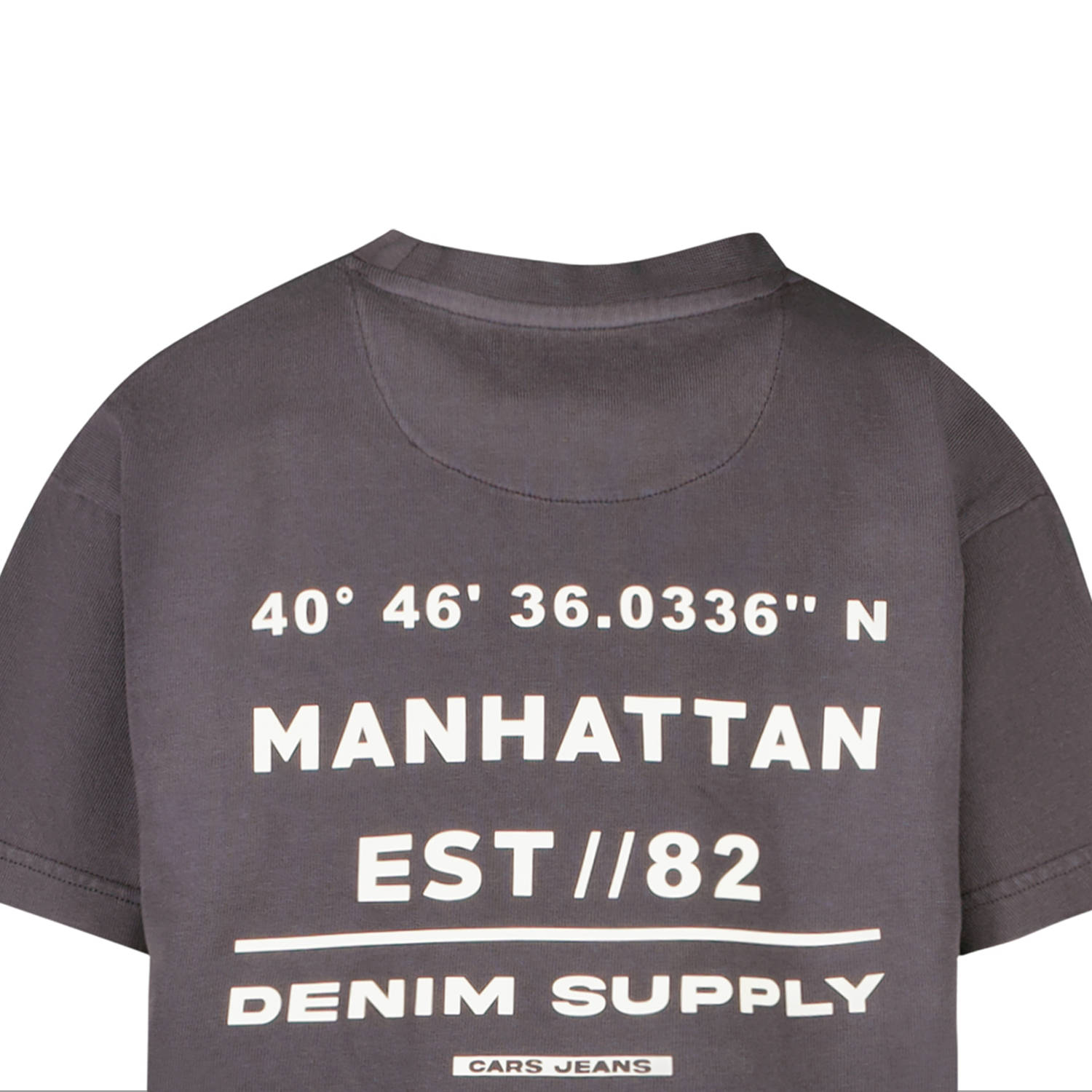 Cars T-shirt antraciet