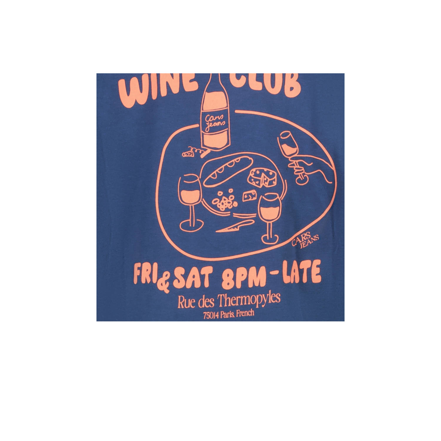 Cars T-shirt blauw