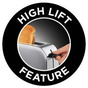 thumbnail: Russell Hobbs  Adventure Long Slot broodrooster, 2 sneetjes, brede opening - RVS 21396-56