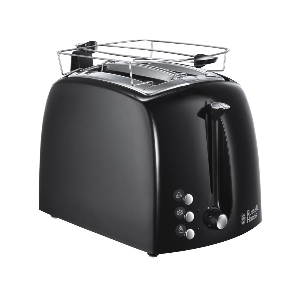 Russell Hobbs Textures Plus+ broodrooster - zwart 22601-56