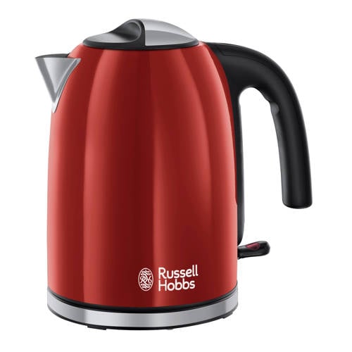 Wehkamp Russell Hobbs Colours Plus+ 1.7L waterkoker - rood 20412-70 aanbieding