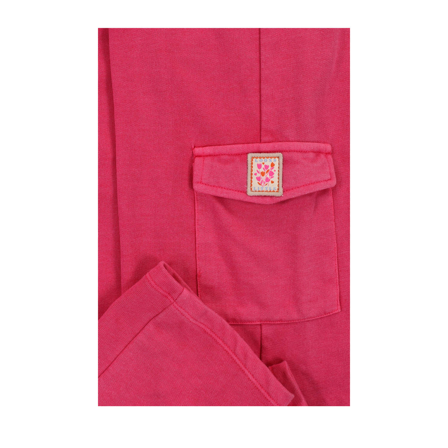 LOOXS little relaxed cargo broek fuchsia