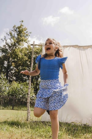 blousetop blauw
