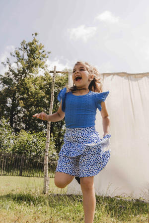 blousetop blauw